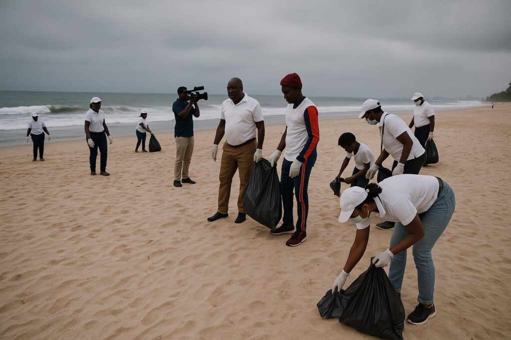 Plage nettoyée : Pointe-Noire réinvente son tourisme