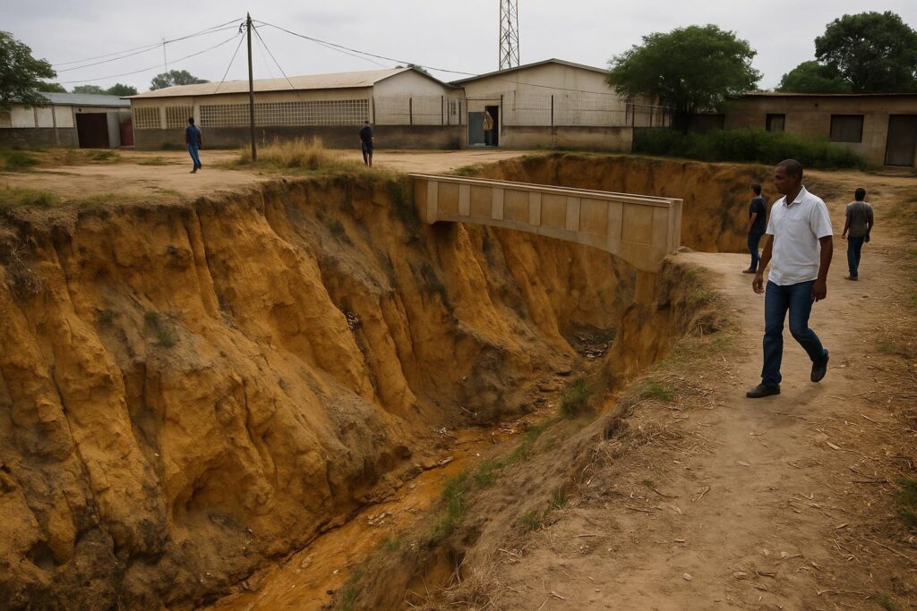 Brazzaville : un projet stoppe l’érosion à Itsali