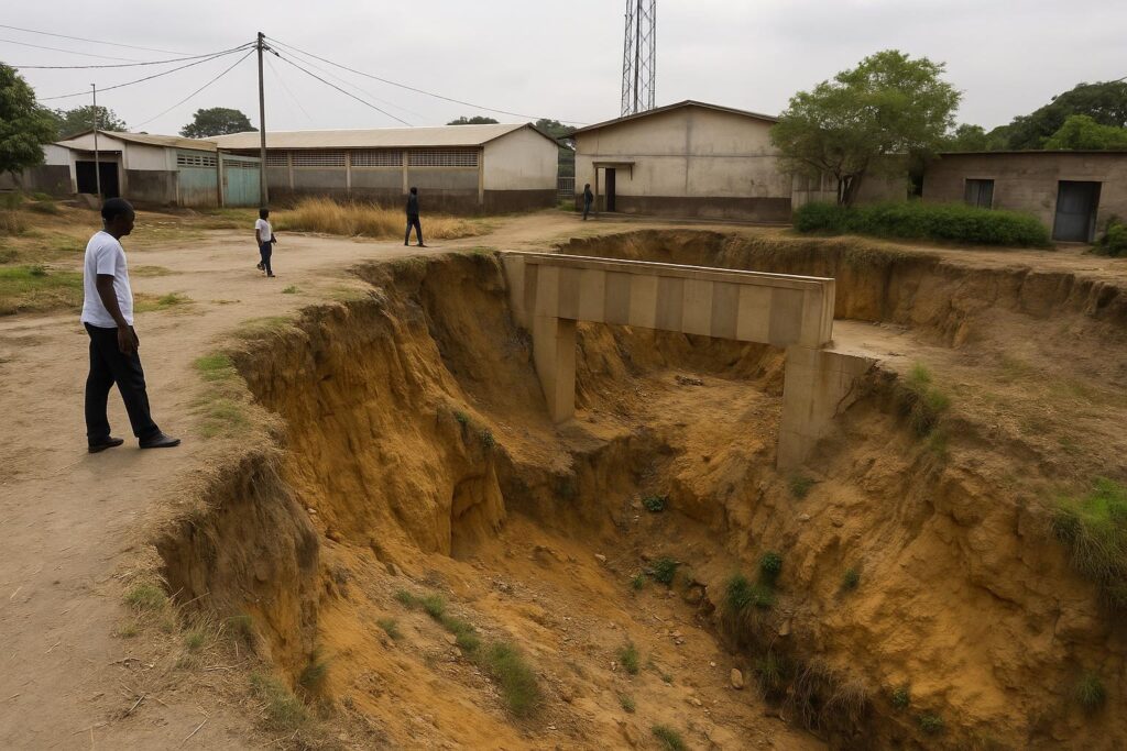Érosion à Mfilou : l’école d’Itsali en péril !