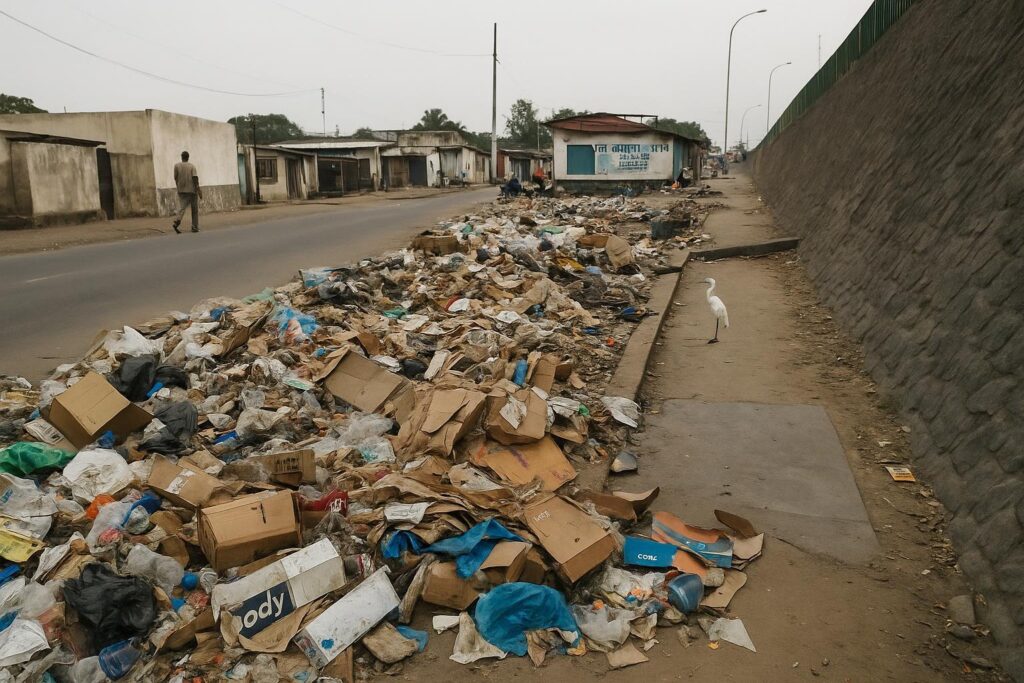 Brazzaville, les déchets cherchent une sortie