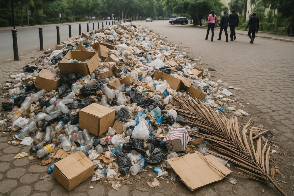Montagnes d’ordures: Brazzaville réagit vite