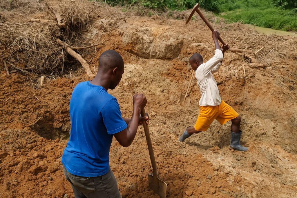 Or de Mayoko : alerte verte sur la Louetsi