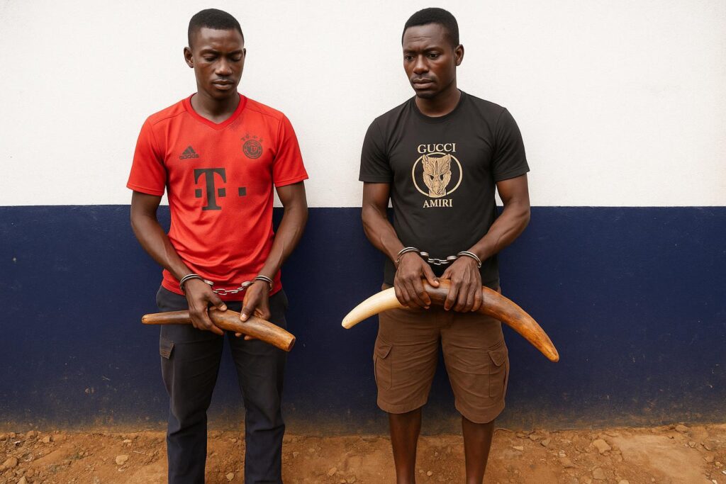 Saisie d’ivoire à Dolisie: traque réussie