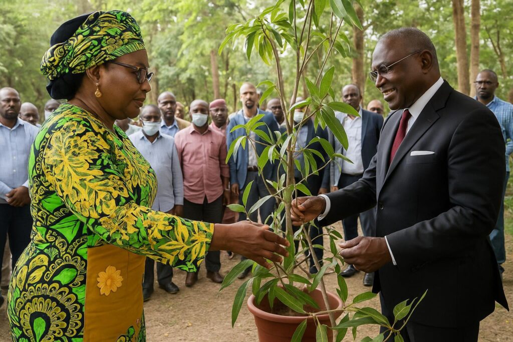 Foire aux plants : 214k arbres pour un Congo vert
