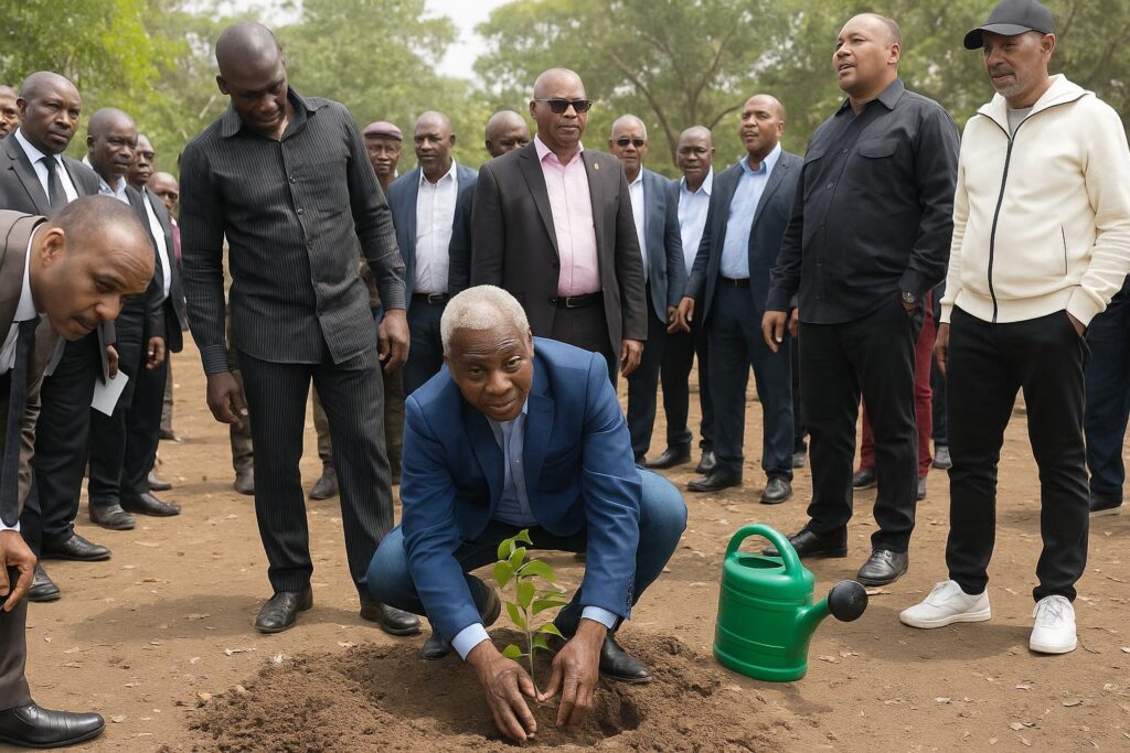 Brazzaville: 2700 arbres relancent la Patte d’Oie